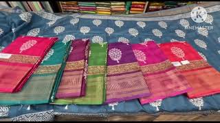 Fancy embroidery sarees wholesale shop [upl. by Ashatan]