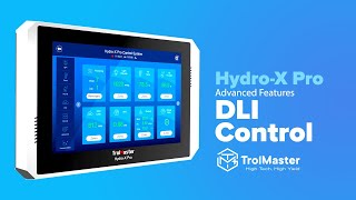 HydroX Pro HCS2 Advanced Features  DLI Control [upl. by Nagard]