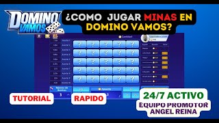 ¿Como jugar Minas en Domino Vamos  Septiembre 2024 Actualizado [upl. by Frieder353]