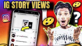 How To increase Instagram story views  Instagram story views kaise badhaye new trick 2025  50K [upl. by Kirven]