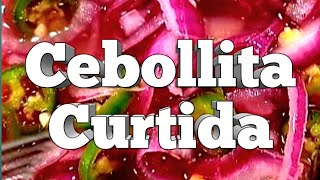 Como Hacer Cebolla Morada Curtida  Cebolla Curtida para Tacos de Pescado [upl. by Massingill380]