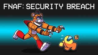 FNAF SECURITY BREACH Mod in Among Us [upl. by Ofelia]