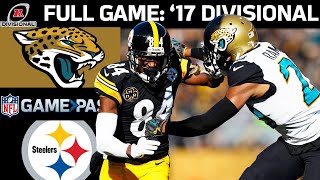 2017 AFC Divisional Round FULL Game Jacksonville Jaguars vs Pittsburgh Steelers [upl. by Opportina]