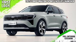 2025 Ford Equator Sport Facelift SUV Launched In China  First Look  Full Interior Exterior [upl. by Aiki]