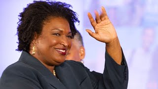 Georgia Democrat Stacey Abrams on push to elect Kamala Harris future run for office [upl. by Yemerej822]