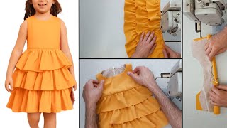 Important techniques and steps that you have to follow to sew all dresses with lining [upl. by Markman]