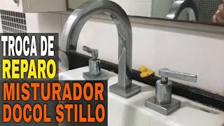 ⚠️👉🏻COMO TROCAR O REPARO DO MISTURADOR DOCOL STILLO  FAÇA VOCÊ MESMO  DIY [upl. by Siravrat]