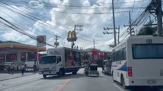 MOVING PHILIPPINES【road trip】BATANGAS PHILIPPINES【moving car】BATANGASCITY【back road】BATANGAS [upl. by Ralli628]