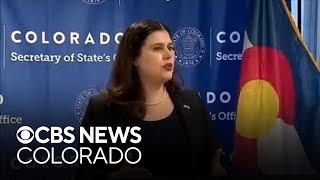 Governor wants for outside investigation into Colorado Secretary of States Office security breach [upl. by Nerag561]