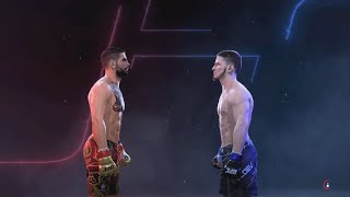 Ilia Topuria vs Movsar Evloev  CPU vs CPU  UFC 5 [upl. by Margarette800]