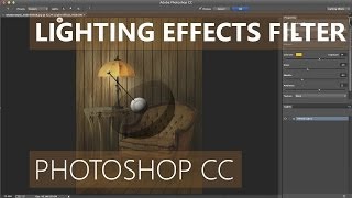 Lighting Effects in Photoshop CC [upl. by Olihs]