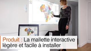 Comment obtenir un vidéoprojecteur interactif à ultracourte focale mobile et sans fil [upl. by Tully]