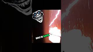 Bro got jumpscare 💀 shorts trollface [upl. by Eivol]