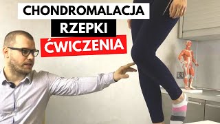 CHONDROMALACJA RZEPKI uszkodzenie chrząstki stawowej  TOP 3 Ćwiczenia [upl. by Cut]