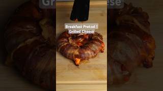 Air Fryer Breakfast Pretzel  Air Fryer Grilled Cheese breakfast cheese recipe [upl. by Coh]