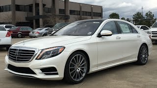 2016 Mercedes Benz S Class S550 Full Review Start Up Exhaust [upl. by Eladroc808]