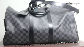 Louis Vuitton Keepall 45 mit Trageriemen N41418 Luxusuhr24 Ratenkauf ab 20 EuroMonat [upl. by Edivad]