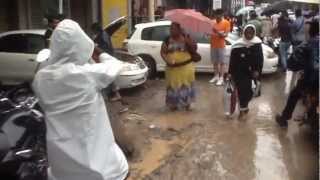 Port Louis Flooding 30 march 2013 Caudan MHC Kennedy Street Royal Road MUST SEE [upl. by Merri]