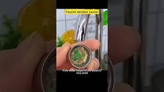 Faucet aerator savior special wrench easy to disassemble and clean lifetips lifetipsforyou [upl. by Honorine858]