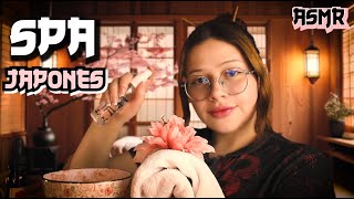 Asmr🧼 SPA JAPONES 🌸🙏🏻Spa FACIAL para RELAJARSE  Vivalen ASMR [upl. by Spillar]