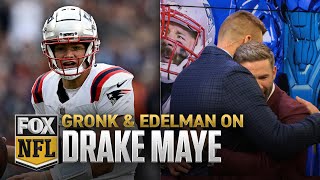 Rob Gronkowski amp Julian Edelman discuss Patriots QB Drake Maye  FOX NFL Kickoff [upl. by Fancie]