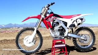 First Ride 2015 Honda CRF250 Motocross Action Magazine [upl. by Blatt294]