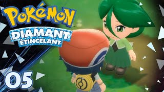 ELLE VEUT FAIRE ÉQUIPE 😭 💎05  POKÉMON DIAMANT ÉTINCELANT  Lets Play FR [upl. by Beebe739]