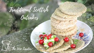 Traditional Scottish oatcakes recipe easy oatcakes recipe [upl. by Fritzsche582]