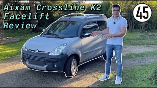 Aixam Crossline K2 Facelift Review Fahrzeugvorstellung [upl. by Borek]