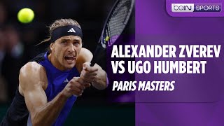 Alexander Zverev vs Ugo Humbert  Paris Masters  Match Highlights [upl. by Taveda835]