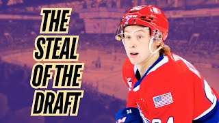 Berkly Catton is the STEAL of the NHL Draft [upl. by Tootsie44]