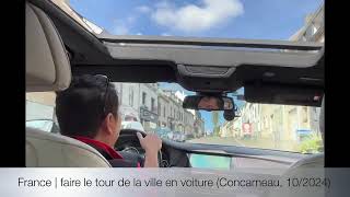 France  Concarneau 2024  10 driving through the town [upl. by Idieh217]