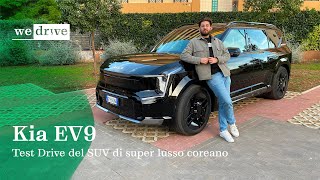 KIA EV9  Test Drive del SUV di super lusso coreano [upl. by Ueihtam]