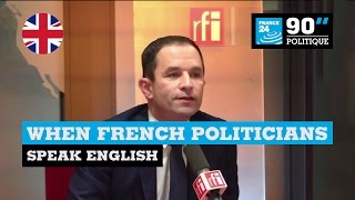 France When French politicians speak English [upl. by Adlog]