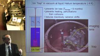 Quantum Frontiers lecture Dr David Wineland on Atomic Clocks and Ion Trap Quantum Computing [upl. by Airret]