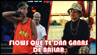 FLOWS ADICTIVOS que te dan ganas de BAILAR Ep 02  Batallas de Rap [upl. by Onibla337]