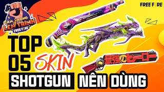 M1014 LONG TỘC có ĐÁNG THỬ   Top 5 skin shotgun  Cẩm nang lên trình Free Fire 3 [upl. by Hsu]