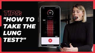 Best way to take the AirofitPRO lung test [upl. by Naerol66]
