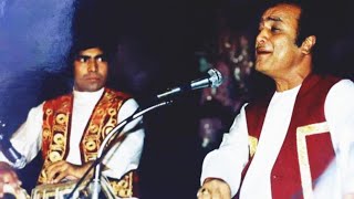 Ustad Mehdi Hassan  Tari Khan on Tabla  Raag Malkauns  Kare Na Zabt Agar [upl. by Ruosnam]