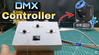 How to make sharpy light DMX controller  DMX controller kaise banaye  DIY DMX controller [upl. by Sianna]