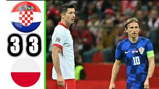 Poland vs Croatia 33 Highlights amp All Goals [upl. by Sharyl]