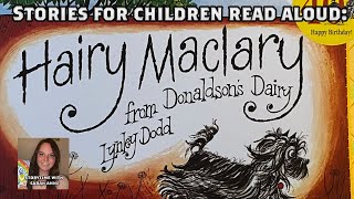 STORIES FOR CHILDREN  Hairy Maclary  Read Aloud  Story by Lynley Dodd stories [upl. by Bautram]