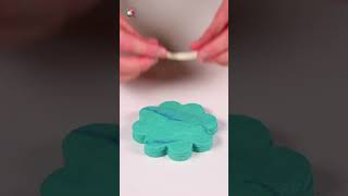 How To Make Play Doh Surprise Eggs  Snowflakes ❄️ HooplaKidzHowTo shorts diyvideos [upl. by Corbett]