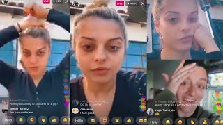 Bebe Rexha on Instagram Live  April 3rd 2020 [upl. by Eibrab]