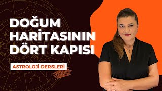 DOĞUM HARİTASININ 4 KAPISI Yükselen IC Alçalan MC [upl. by Arahsit]