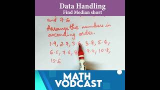 data handling median class 7  data handling median  cbse  icse [upl. by Idyak935]