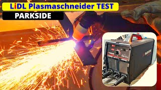 LIDL Plasmaschneider im Test  integrierter Kompressor  PPSK40 A1  Parkside [upl. by Falda]