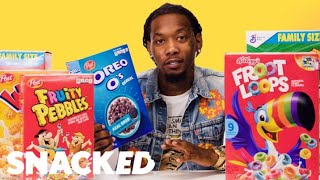 Offset Breaks Down His Favorite Snacks  Snacked [upl. by Adieno]