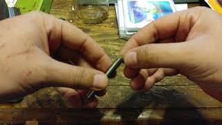 How to Make a DIY One Hitter Dugout Chillum Taster Pipe Hack [upl. by Nahama300]