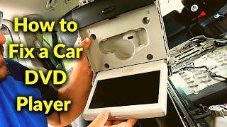 How to Fix a Car DVD Player Yourself  DIY Car Repairs [upl. by Atterahs]